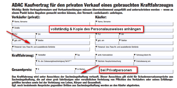 Privatverkauf Auto Keine Rücknahme Oder Garantie Text Auto Kaufvertag Privat: Tipps & Mustervertrag für Privatpersonen